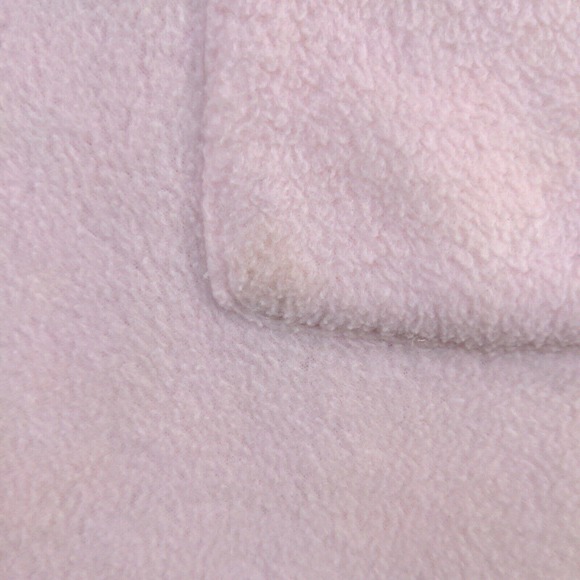 Signature II by Stan Herman Women's Zip Up Fleece Fuzzy Robe Pink Actual 49x55 - Picture 5 of 13